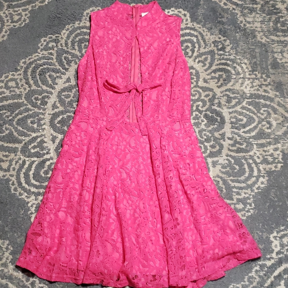 Current Sexy pink dress